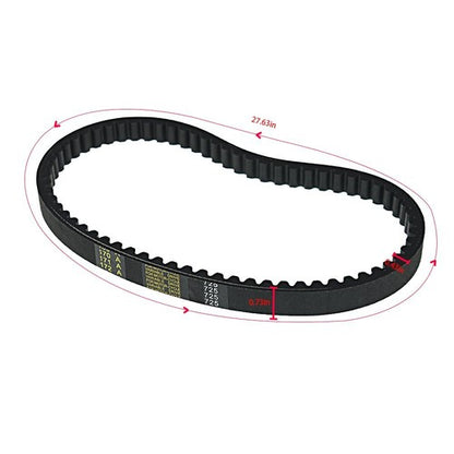 Solid Spare 3X Go Kart Drive Belts For 30 Series Torque Converter Clutch Belts 018-725 USA