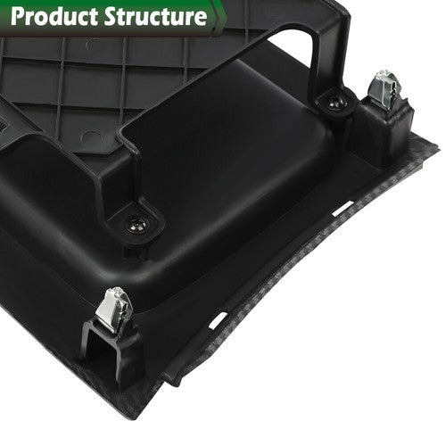 Solid Spare Carbon Look Shifter Console Tray Bezel 1RN52AAAAC Fit For 11-2017 Dodge Charger