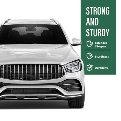 Solid Spare Fit For 16-22 Mercedes-Benz GLC300 GLC43 AMG Engine Splash Shield Under Cover