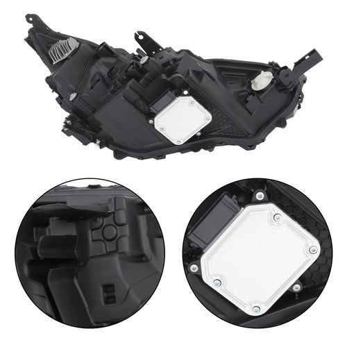 Solid Spare High-spec Headlight Assembly Left/Driver Side For Toyota bZ4X 2023 2024 2025 LED