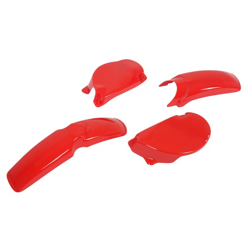 Solid Spare For Honda XR75 / XR80 1977-1982 Plastic Kit Front / Rear Fender & Side Panels