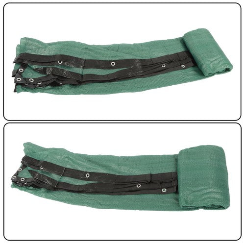 Solid Spare dark green 6FTx50FT garden privacy fence heavy duty barrier net with zip ties