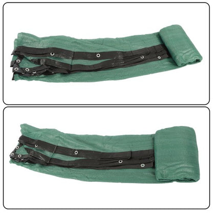 Solid Spare dark green 6FTx50FT garden privacy fence heavy duty barrier net with zip ties