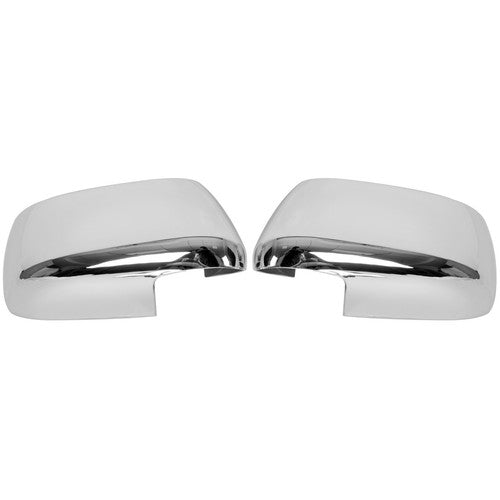Solid Spare Chrome Mirror Cover +4 Door Handle+Full Tailgate Cover For 13-19 Nissan Frontier