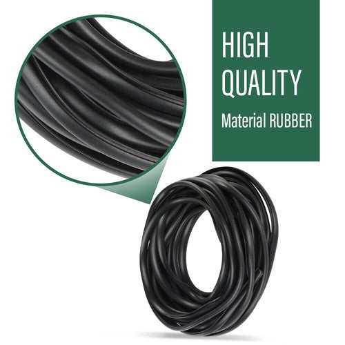 Solid Spare 2*30ft Universal Fender Flare Edge Trim Fender Flare Wheel Arch Rubber Seal