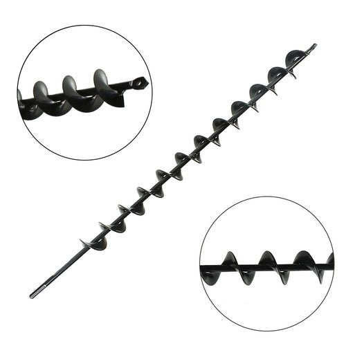 Solid Spare 1.75" x 24" Garden Plant Flower Bulb Rapid Planter Spiral Auger Drill Bit New