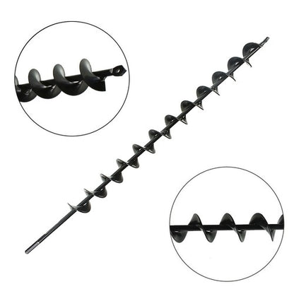 Solid Spare 1.75" x 24" Garden Plant Flower Bulb Rapid Planter Spiral Auger Drill Bit New