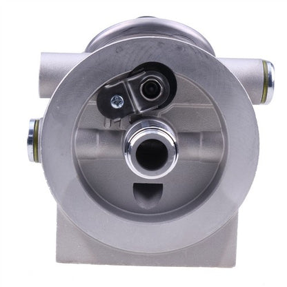Solid Spare Hand Priming Pump Fuel Filter Mounting Base M16X1.5MM 1-14" Spin On Mount