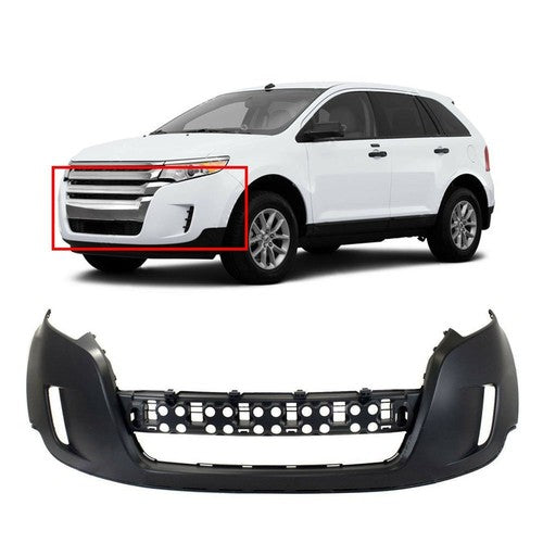 Solid Spare For Ford Edge 2011 2012 2013 2014 Quality Elaborate Front Bumper Cover Fascia