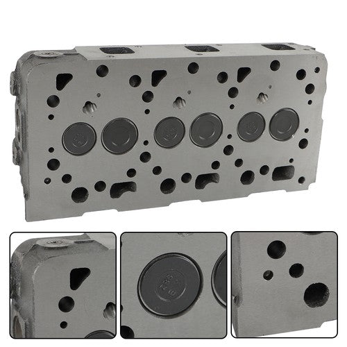 Solid Spare Cylinder Head Complete With Full Gasket Fits For Kubota D1105 F2400 RTV1100