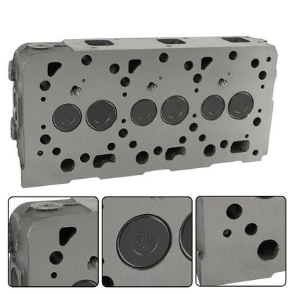 Solid Spare Cylinder Head Complete With Full Gasket Fits For Kubota D1105 F2400 RTV1100