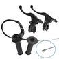 Solid Spare Handlebar Grip 7/8" Throttle Cable Clutch Brake Lever For Honda Baja Doodlebug