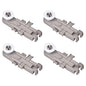 Solid Spare 4 Dishwasher Upper Rack Wheel 8268743 WP8268655 for Whirlpool KitchenAid Kenmore