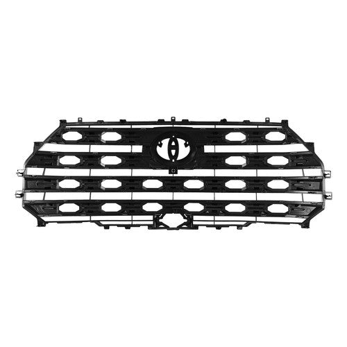 Electroplated Black For Toyota Tundra Platinum 2022 2023 2024 Front Bumper Grill