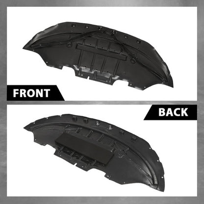 Solid Spare Fit For Ford Mustang 2015 2016 2017 Under Engine Splash Shield Radiator Cover
