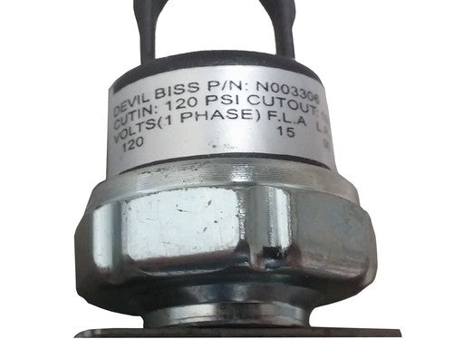 Solid Spare N003306SV DeWALT Air Compressor Pressure Switch Kit Fits D55141