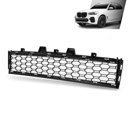Solid Spare Fit For 2019-2023 BMW X5 Front Center Bumper Grille w/ M Sport Package BM1036202