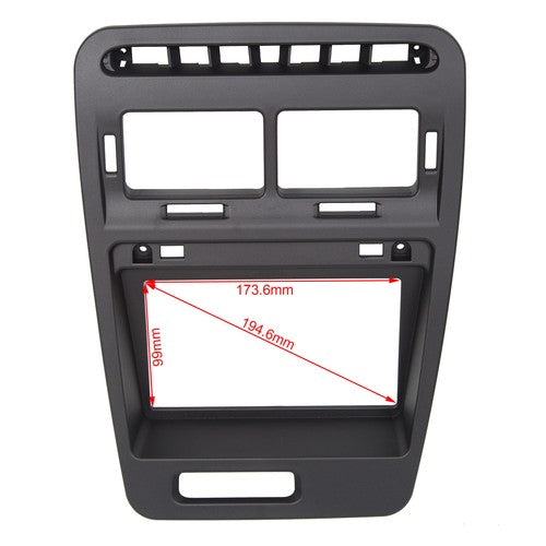 Solid Spare Double Din Car Radio Stereo Dash Kit Bezel For 1990-1999 Nissan 300ZX LHD
