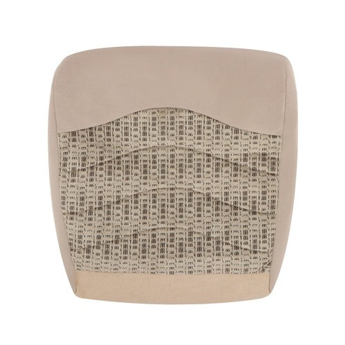 Solid Spare For Ford F250 F350 F450 F550 XLT 1999-2000 Suit Driver Seat Cushion Beige Cloth