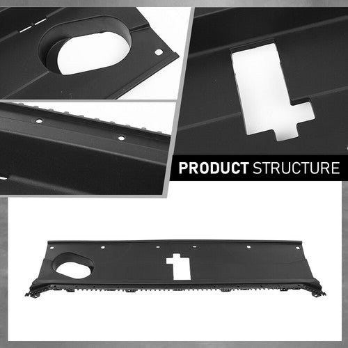 Solid Spare Fit For Hyundai Palisade 2020 2021 2022 Radiator Grille Upper Cover 86391S8000