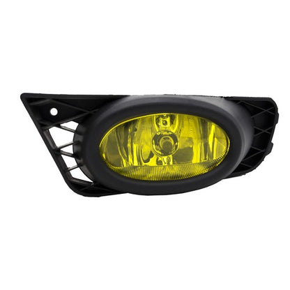 For 2009 2010 2011 Honda Civic Sedan Fog Lights W/ Wiring & Switch Yellow Lens