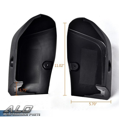 Solid Spare Fender Flares Fit For 2007-2014 FJ Cruiser Pocket Rivet Wheel Cover Textured