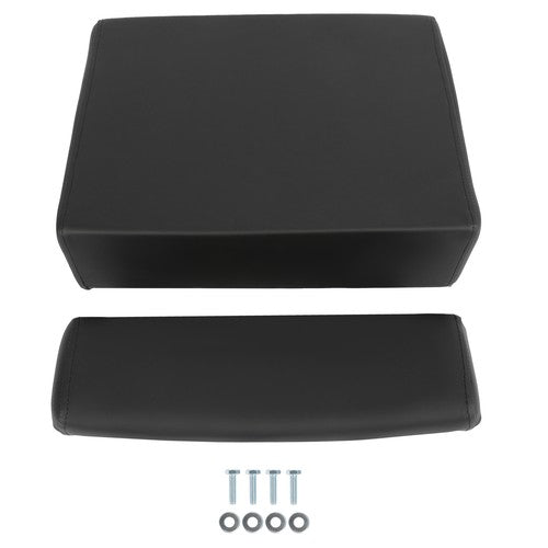 Solid Spare Black Seat Bottom Cushion&Back For John Deere A B D G R 50 70 80 520 620 720 820