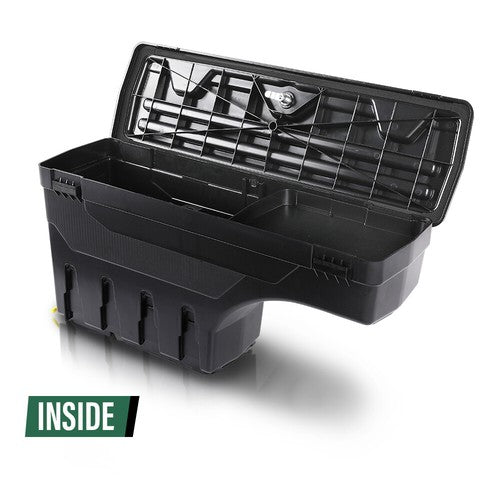 Solid Spare Fit For 1997-2014 Ford F150 F-150 Left Driver Side Truck Bed Storage Tool Box
