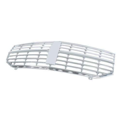 Solid Spare Front Bumper Upper Grille Factory Style Plastic For Lincoln Navigator 2007-2014