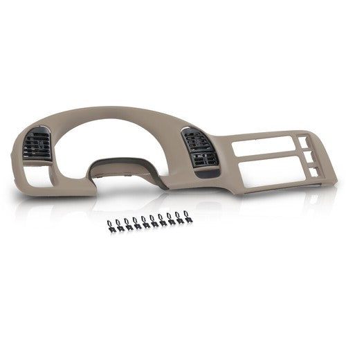 Solid Spare Fit For 95-05 Chevy Astro GMC Sarfari Dash Radio Cluster Trim Bezel Vent Panel