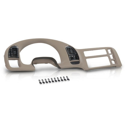 Solid Spare Fit For 95-05 Chevy Astro GMC Sarfari Dash Radio Cluster Trim Bezel Vent Panel