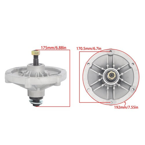 Solid Spare 3pcs Deck Spindle For Toro Z5200 109-8744 116-5712 121-5681 109-6394 48" 52"