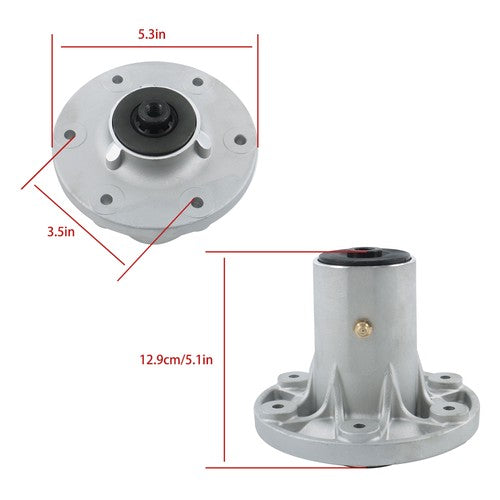 Solid Spare 1757364YP Lawn Mower Deck Spindle For Simplicity Snapper ZT21542 NXT2548 SPX2342
