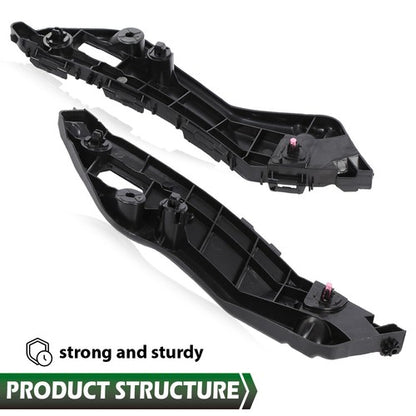 Solid Spare Fit For 2013-2015 Toyota RAV4 Front Bumper Retainer Bracket Left+Right Pair Set