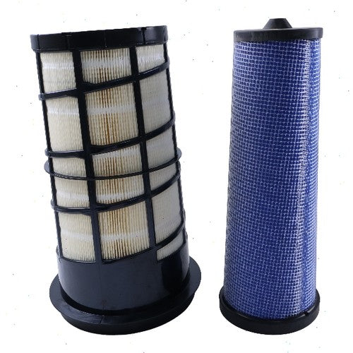 Solid Spare Air Filter for John Deere Backhoe 310J 310K 315SL 325K Replaces P611189 P611190