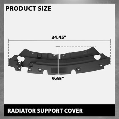 Solid Spare Upper Radiator Support Cover Fit For 2017 2018 2019 Ford Escape GJ5Z16A238A