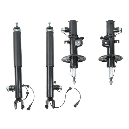 Solid Spare DA5Z-18125-F 4× Front Rear Shock Struts Assys w/Electronic For Lincoln MKS 13-16