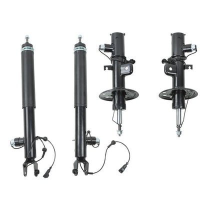 Solid Spare DA5Z-18125-F 4× Front Rear Shock Struts Assys w/Electronic For Lincoln MKS 13-16