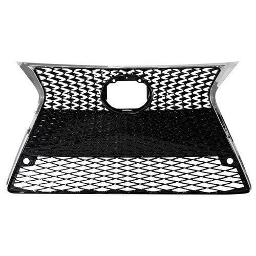 For 14-16 Lexus IS200t IS250 IS350 F Sport Front Bumper Grille Gloss Black 2014