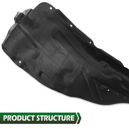 Solid Spare Fender Liner Set Fit For 2007-2011 Toyota Camry Front Left & Right 2pcs