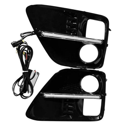 LED DRL Turn Signal Fog Lights Lamps w/Wiring For 2015 2016 2017 Subaru WRX STI
