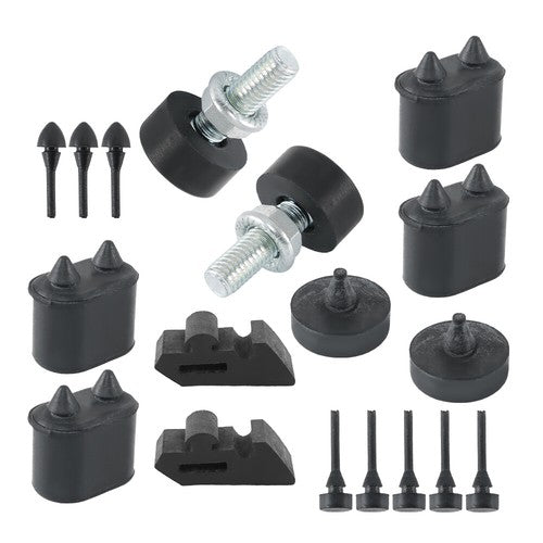 Solid Spare For Chevrolet Camaro 67-79 Rubber Stoppers Bumper Stopper Kit&Hood Adjusters NEW