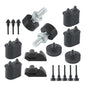 Solid Spare For Chevrolet Camaro 67-79 Rubber Stoppers Bumper Stopper Kit&Hood Adjusters NEW