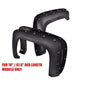 Solid Spare Fit For Chevy Silverado 1500 2500HD 07-13 Pocket Rivet Style Fender Flares 4pcs
