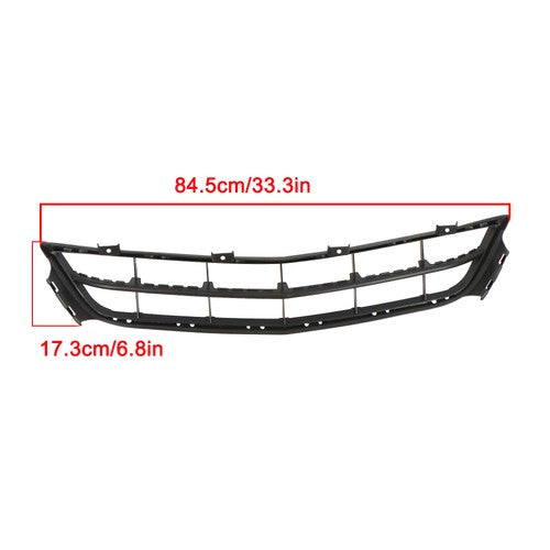 Solid Spare New Plastic Front Bumper Cover Grille Face Bar Fit For Acura MDX 2014-2016