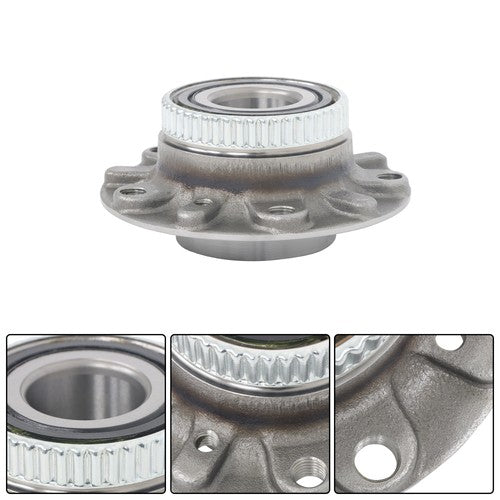 Solid Spare 2 Pcs Front Wheel Hub Bearings Assembly New For BMW 318i 325i 328i 740i Z3 Z4 M3