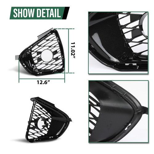 Solid Spare Front Bumper Full Kit Fit For 13-15 Lexus GS GS350 GS450 Conversion to 16+ GS F