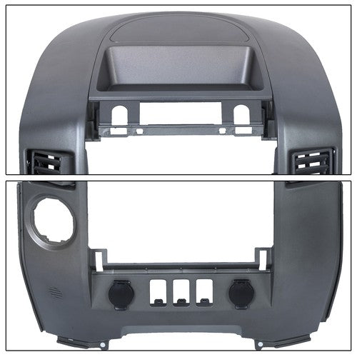 Solid Spare NEW For 04 05 06 Nissan Titan Armada Instrument Panel Lid Dash Radio Bezel ABS