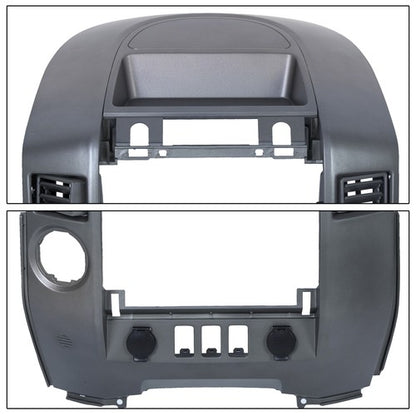 Solid Spare NEW For 04 05 06 Nissan Titan Armada Instrument Panel Lid Dash Radio Bezel ABS
