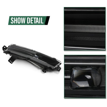 Solid Spare Fit For 18-22 Land Rover Range Rover LR142092 Front Bumper LED Fog Light Right